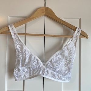 UNDERBARES - White Everyday Bra (NWOT)